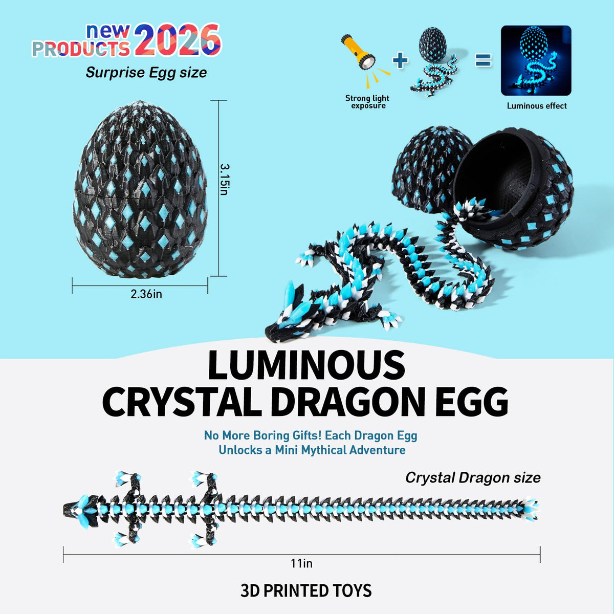 Meturebear dragon egg box included highlights premium presentation and gift-ready packaging.
