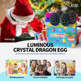 Meturebear dragon egg glows in dark scenes, enhancing bedtime rituals and desk decor.