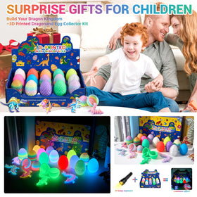 Meturebear glow-in-the-dark eggs enhance Easter baskets with a magical reveal.