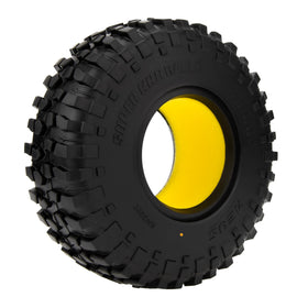 MEUS Racing 2.2 tires sized 133mm outer diameter for 2.2-inch wheels.