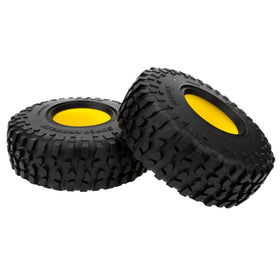 MEUS Racing 2.2 tires work with Capra and Vanquish Optic H10 kits.