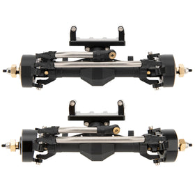 MEUS RACING 4WS nylon axles front assembly improves steering stability for SCX24
