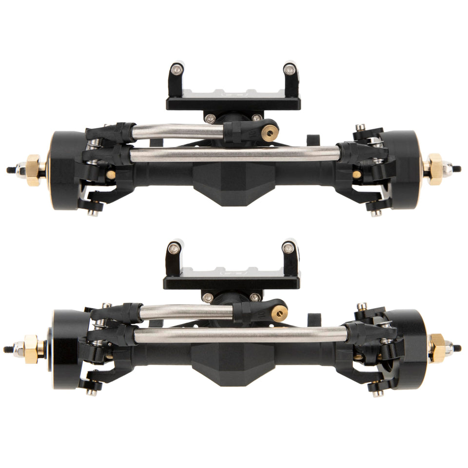 MEUS RACING 4WS nylon axles front assembly improves steering stability for SCX24