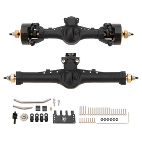 MEUS RACING 5mm nylon ISO V2 front axles improve steering stability for Axial SCX24.