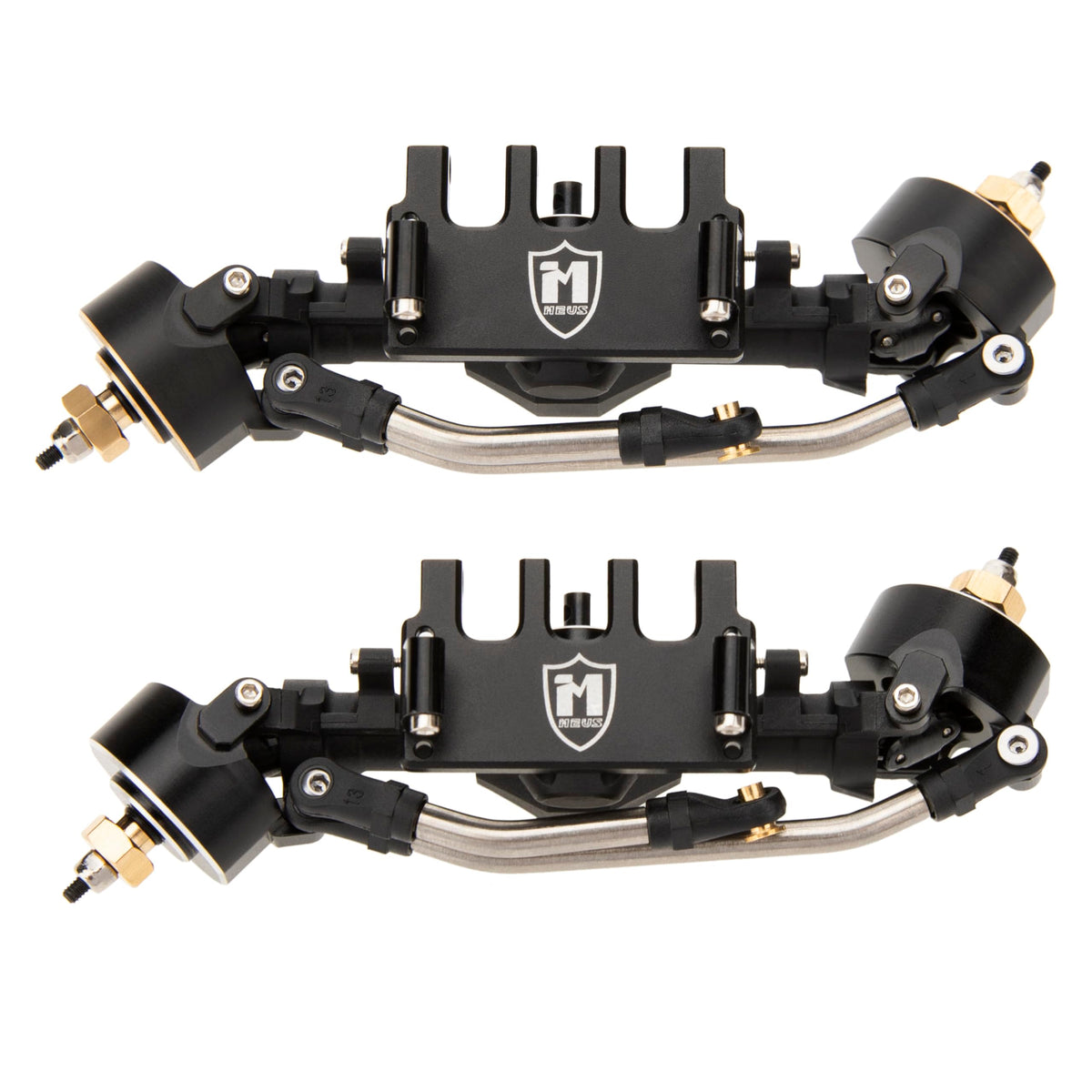 Aluminium diff gears and covers in MEUS RACING axles improve durability