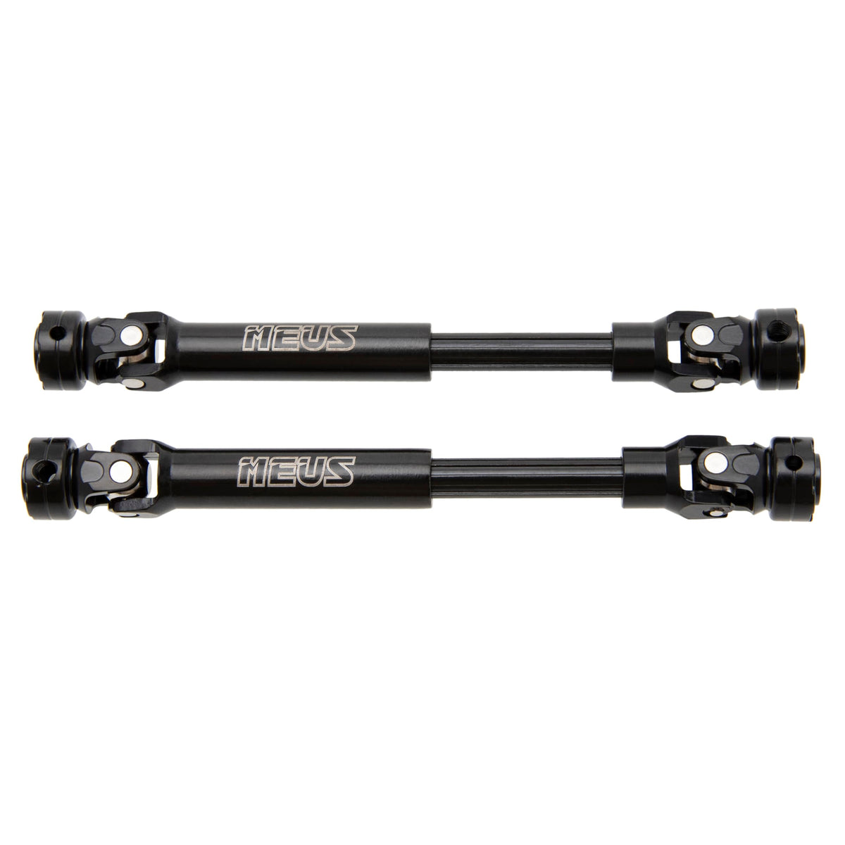 MEUS RACING anodized surface finish resists corrosion and adds style.