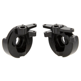 MEUS RACING brass steering knuckles with black anodized finish deliver durable, corrosion-resistant aesthetics