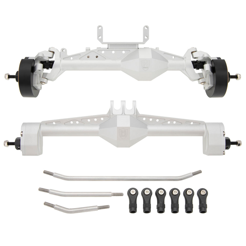 MEUS RACING Capra 1.9 front portal axle boosts traction on rugged terrain