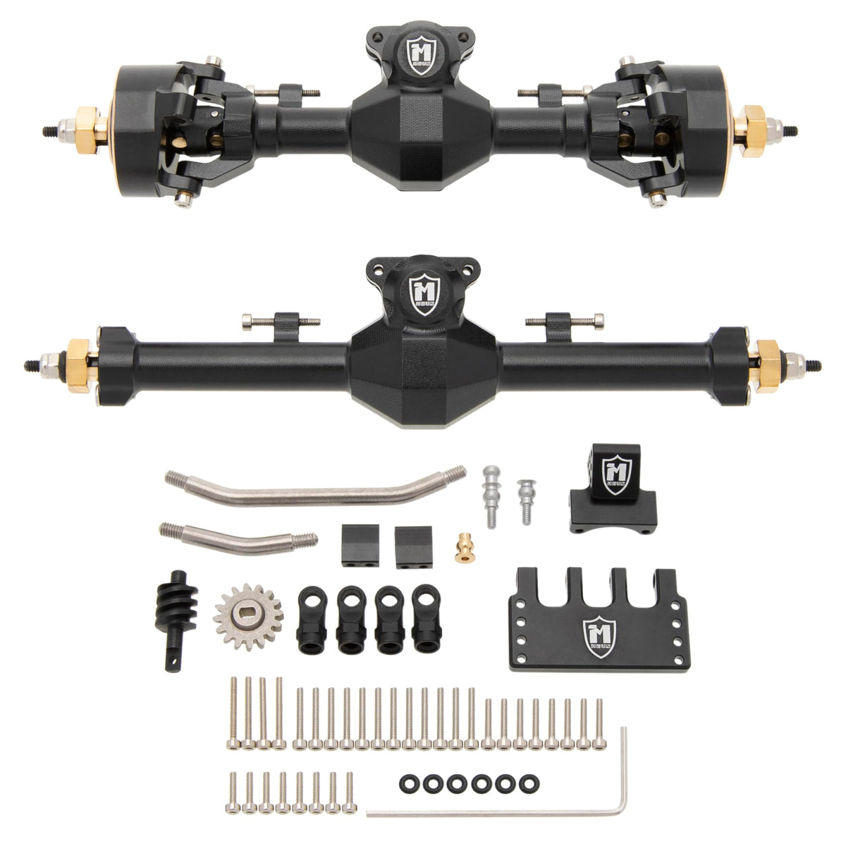 Meus Racing diamond-cut diff cover offers protection and premium detail