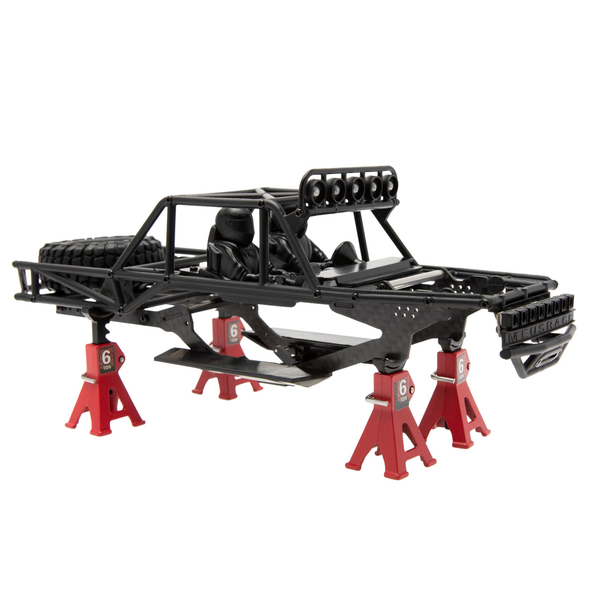 MEUS RACING MB24 shows 132mm wheelbase compatibility on SCX24