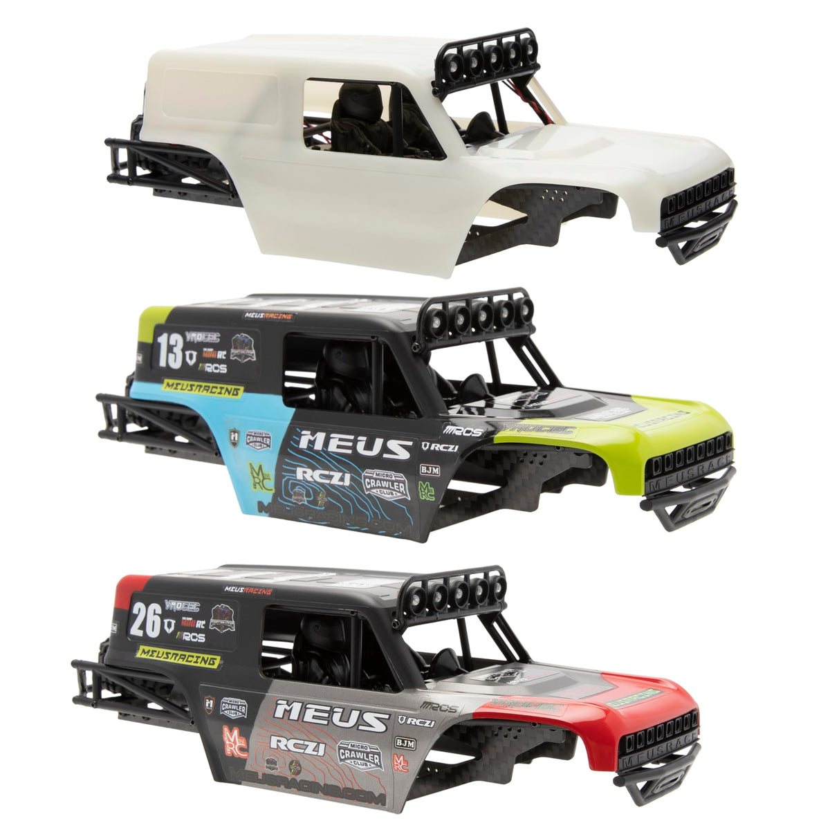 MEUS RACING MB24 rugged crawler-ready look for trail runs