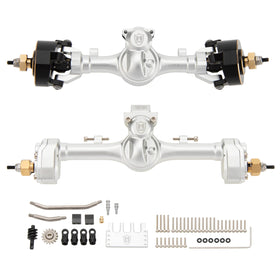 MEUS RACING Mullet front ISO V2 axle delivers precise steering on tough terrain.