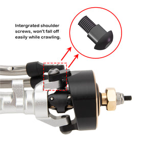 MEUS RACING Mullet front 14T gear offers flexible gearing options.