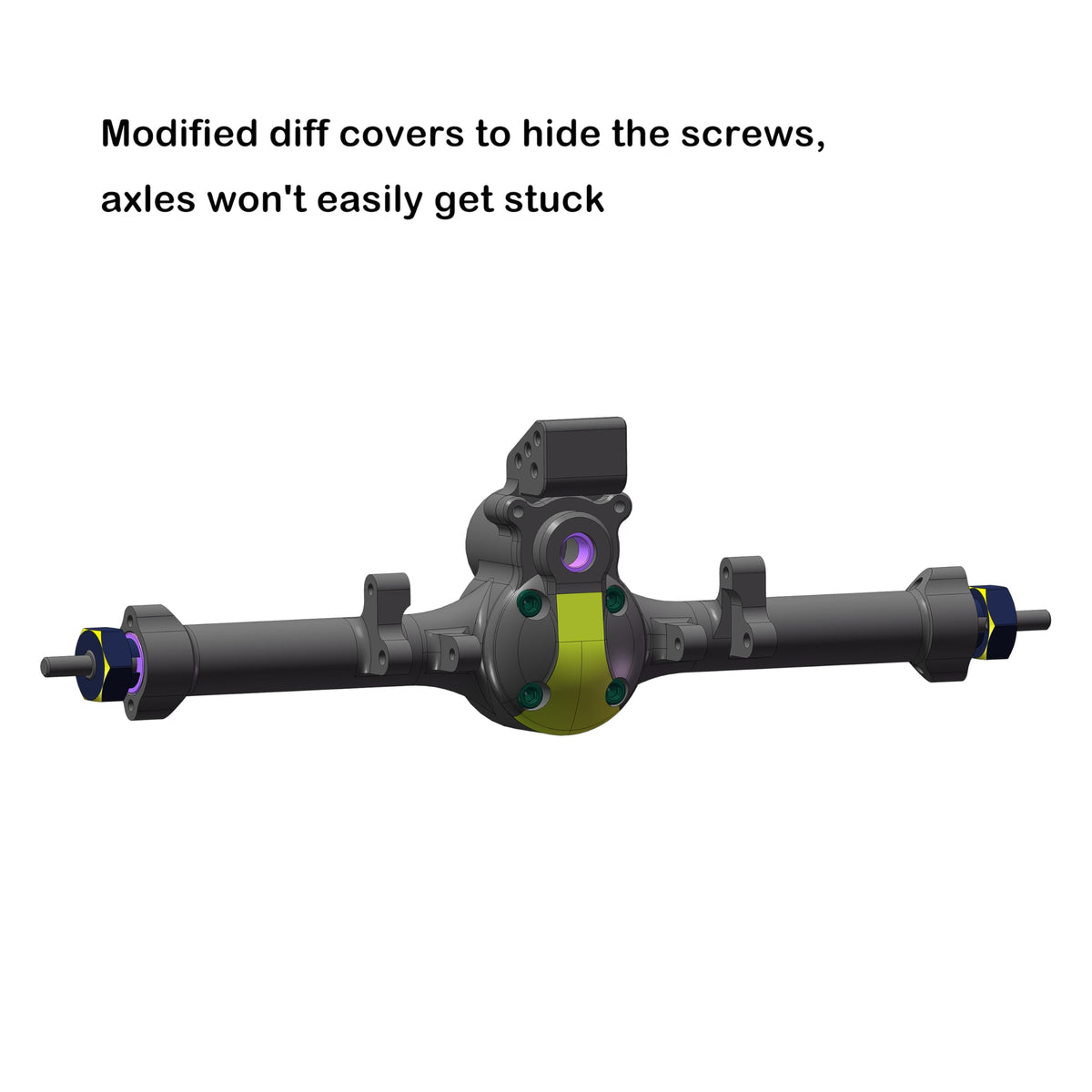 MEUS RACING Mullet rear underdrive (25%) aids stability on steep climbs.