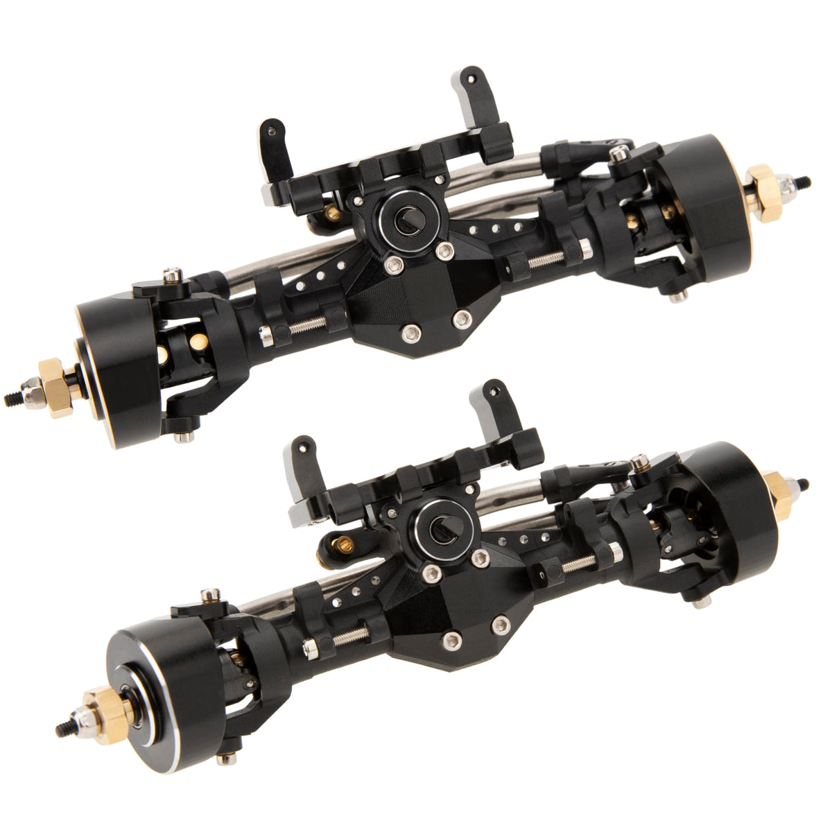Nylon housing axle from MEUS RACING provides flexible terrain handling