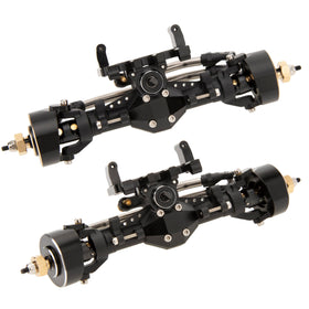 Nylon housing axle from MEUS RACING provides flexible terrain handling