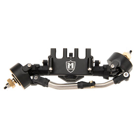 MEUS RACING brass knuckles add weight for precise steering feel.