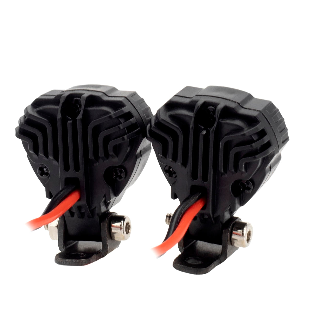 Compact design fits tight spaces on various 1/10 scale crawlers.
