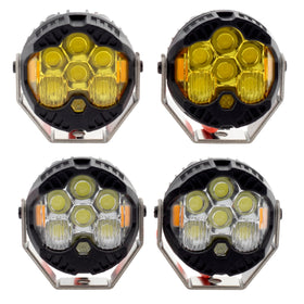 MEUS RACING RC Light Kit included components show hive lights and control line