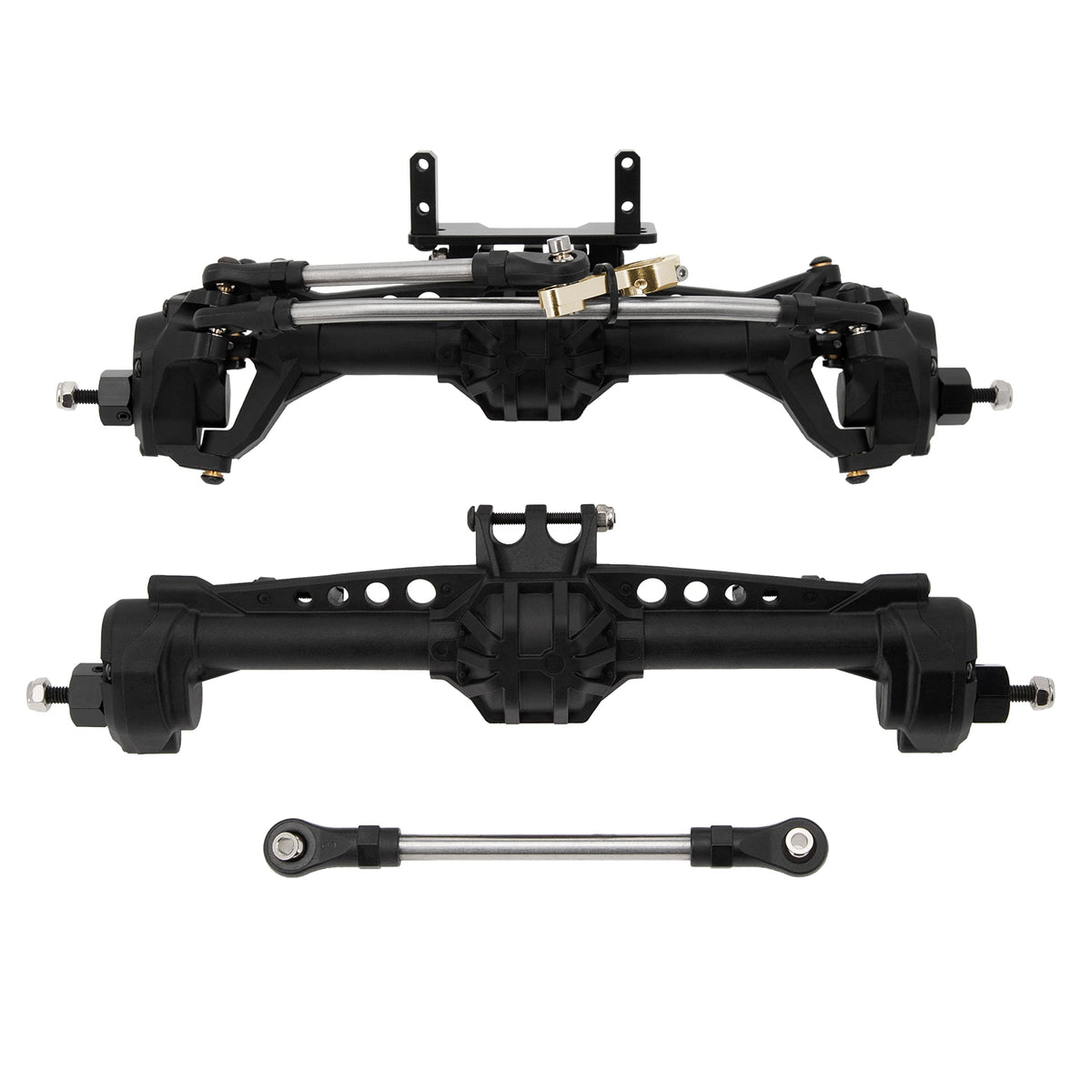 MEUS RACING front portal axle enhances articulation for rough terrain