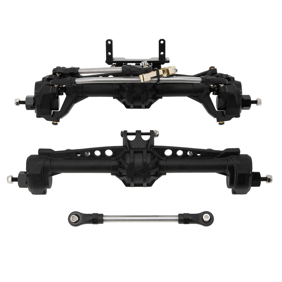 MEUS RACING front portal axle enhances articulation for rough terrain