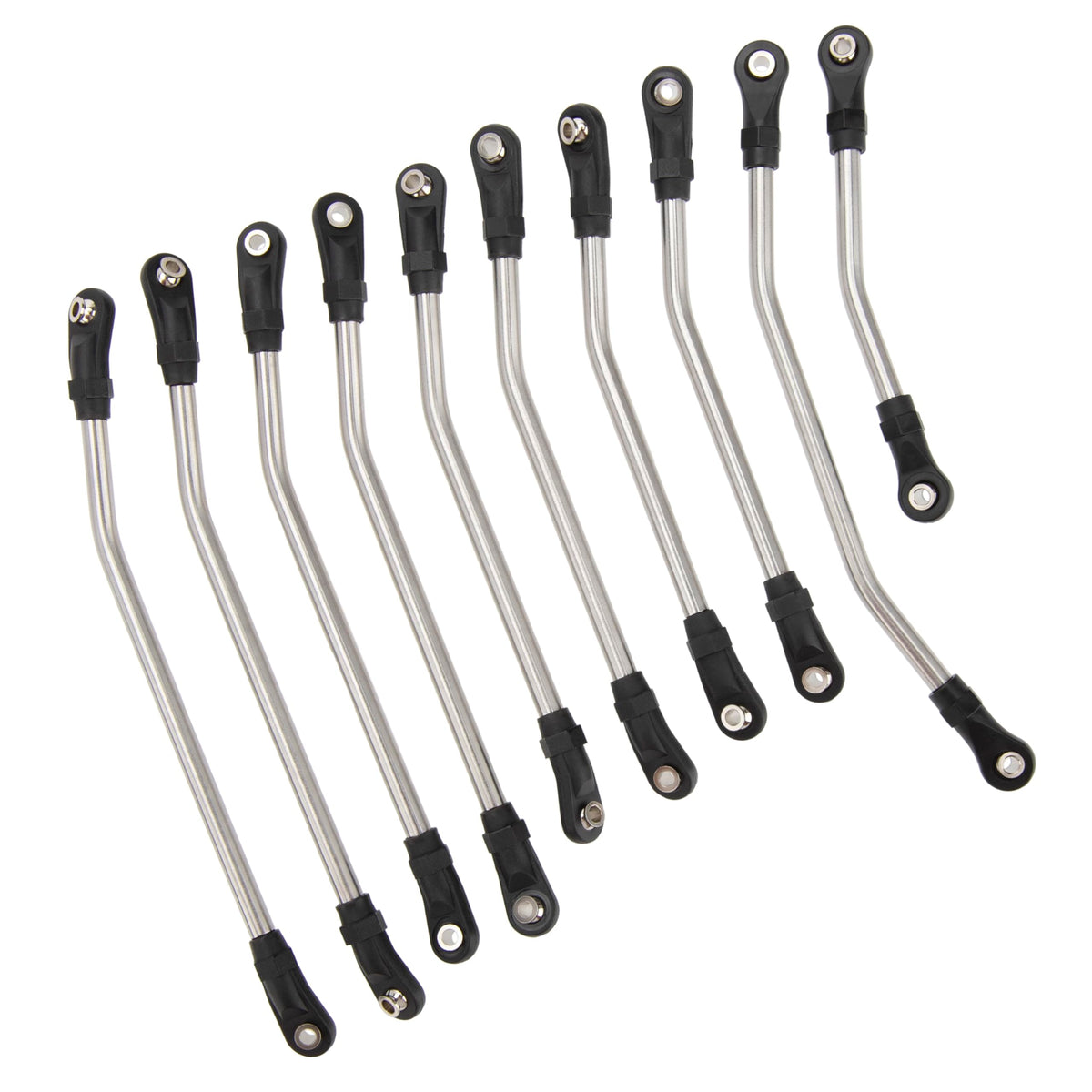 MEUS RACING SCX10 II links 324mm bend geometry lowers center of gravity