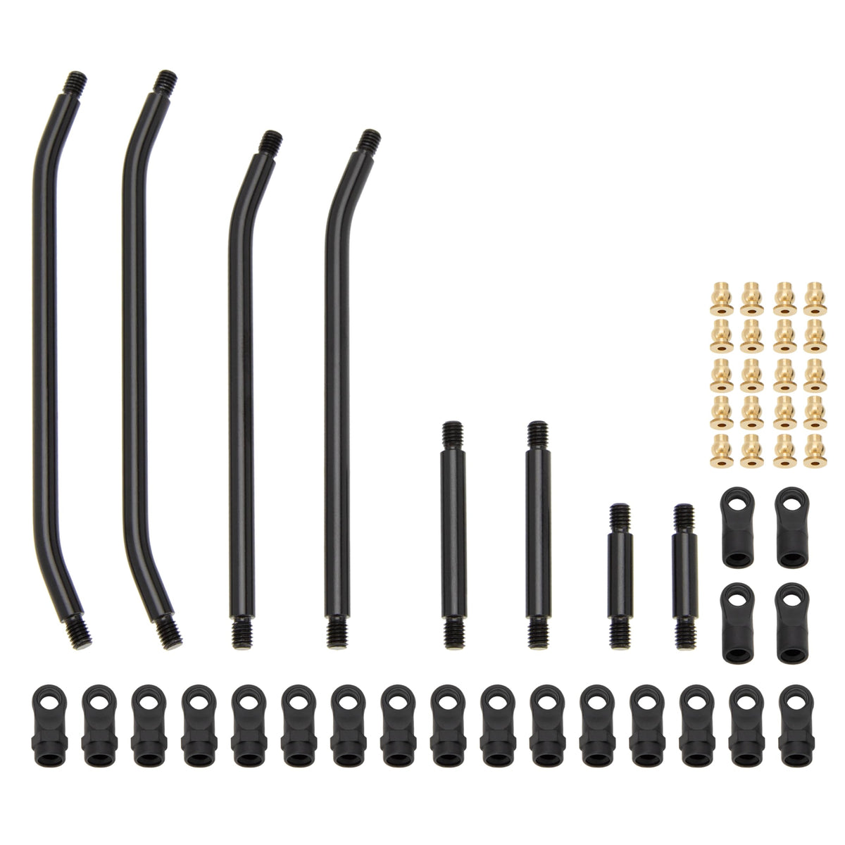 MEUS RACING SCX24 Dead90 front links offer higher clearance for steep climbs