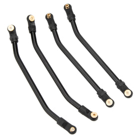 MEUS RACING SCX24 includes nylon rod ends and brass pivot balls for smooth articulation.
