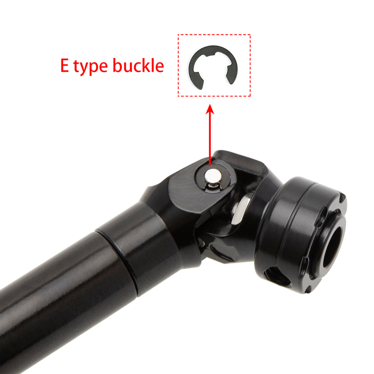 MEUS RACING U-shape universal joints deliver realistic motion under load.