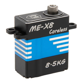 MEUS RACING V2 coreless servo front view showing torque potential