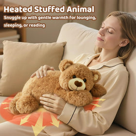 Mewaii 23inch hug-weight plush crafted for couch or bed.