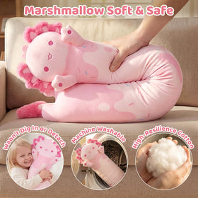 Mewaii axolotl plush gift-ready packaging suitable for birthdays