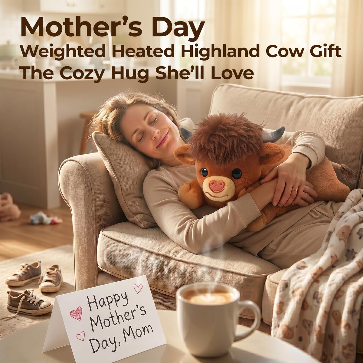 Mewaii cozy weighted plush makes a thoughtful gift for kids and adults.