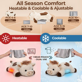 Mewaii fixed bead-filled limbs help maintain pose for steady support