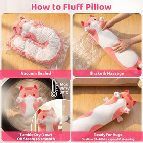 Mewaii Long Cat Plush gift-ready packaging for celebrations.