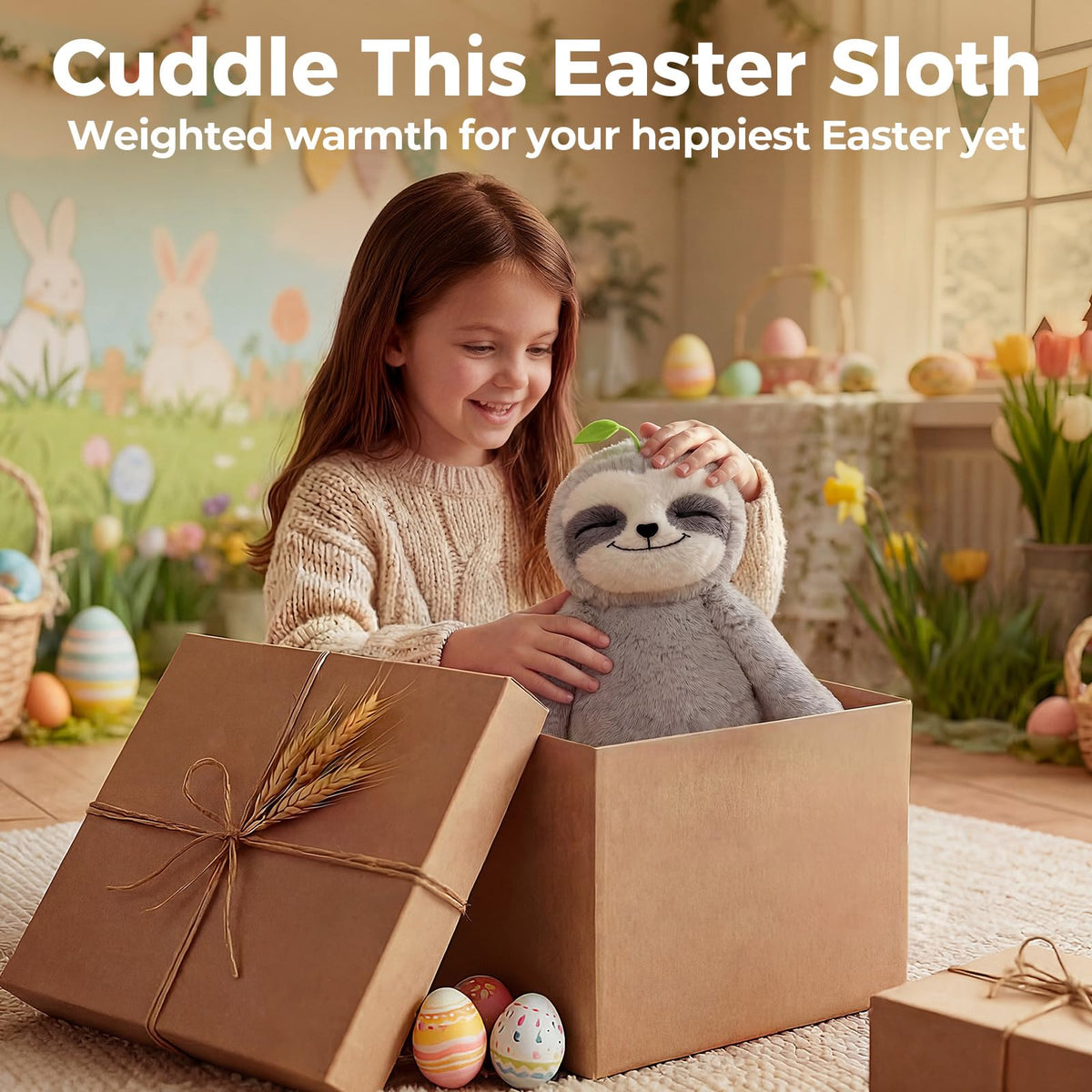 Mewaii Sloth 15 inch size suitable for kids and adults