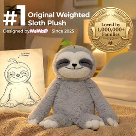 Mewaii Sloth balanced 4 lb weight for comforting hugs