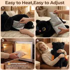 Mewaii weighted cat plush cooling inner pad for refreshing hugs