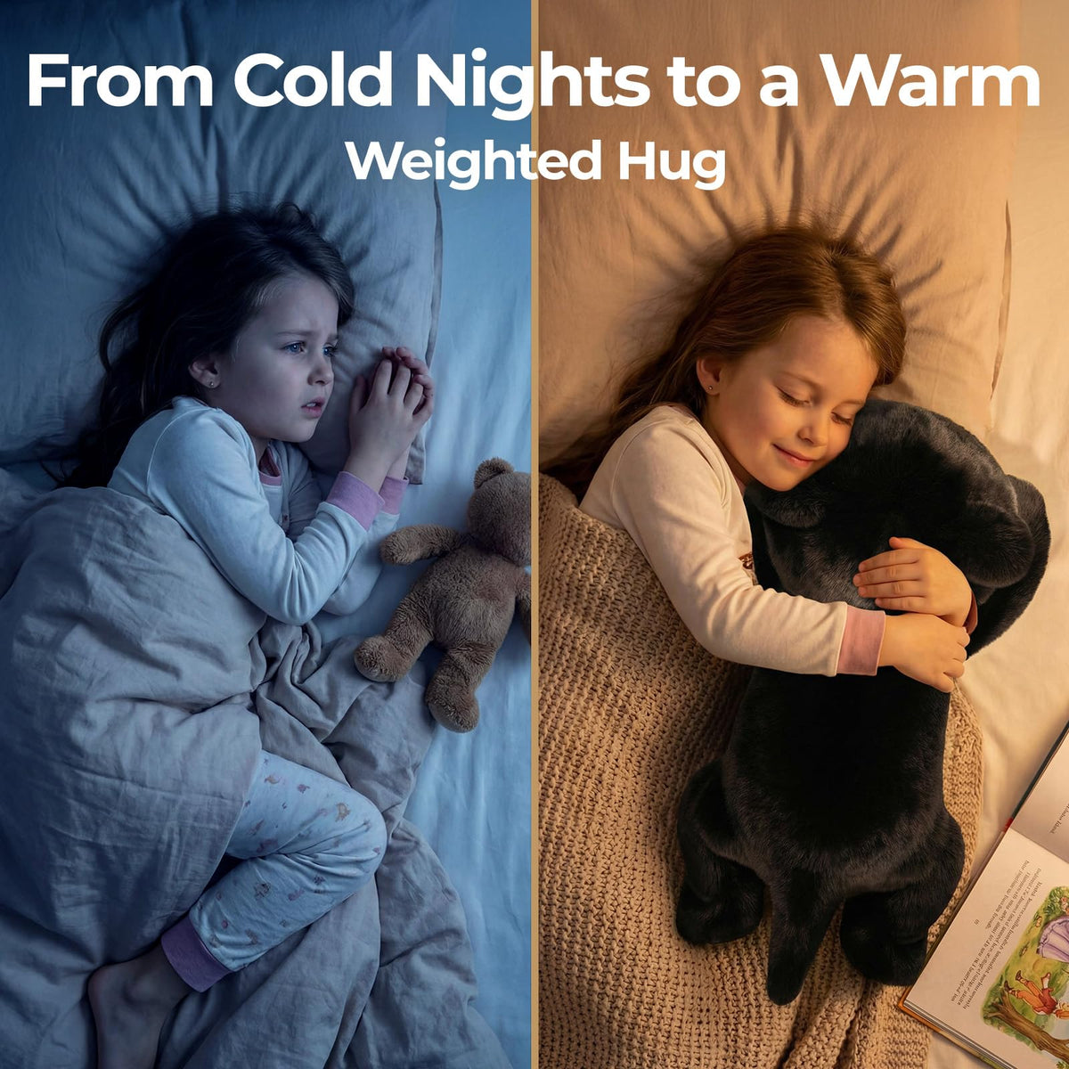 Mewaii weighted cat plush heating pad provides up to 30 minutes warmth
