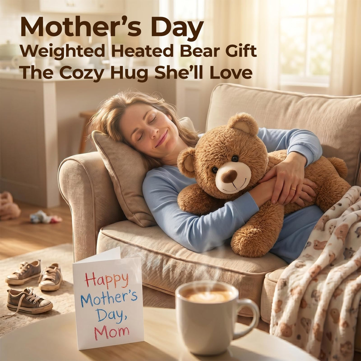 Mewaii 5lb weight with pad provides a comforting, hug-like heft.
