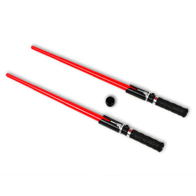 MewduMewdu red LED saber emits sound effects with a simple button press