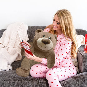 Mewkou kawaii plush toy perfect for kids and teens seeking calming cuddle.