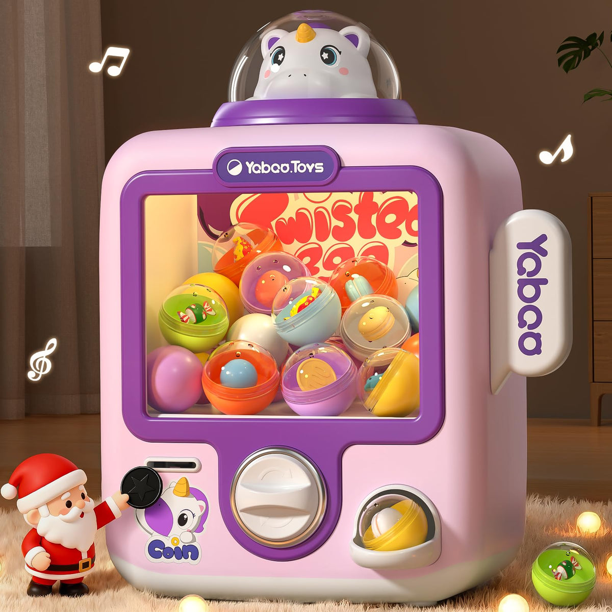 MEWOCHEE 34-pcs main unit unicorn vending, ideal for family play and party fun.