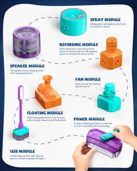 MEWOCHEE desk lamp project for practical, everyday electronics