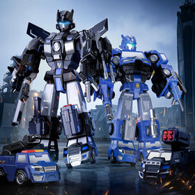 MEWOCHEE five-in-one transform toy robot promotes creative building