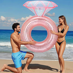 MewVeer engagement party pool float ideal for photos and celebrations