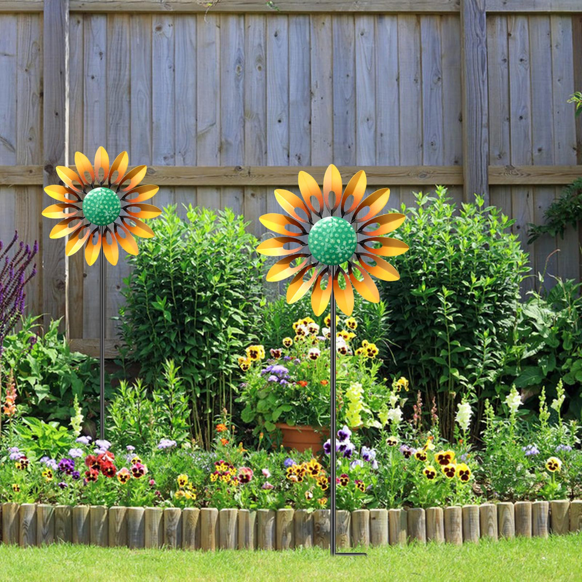 MeyRolizn wind spinner makes a thoughtful garden gift.