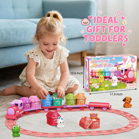 Gift-ready Meytccve train set packaging suitable for birthdays and holidays.