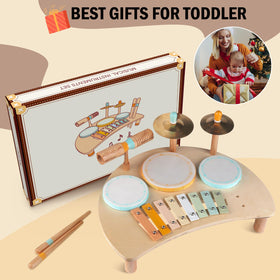 Meytccve wood material, natural colors support calm, focused play.