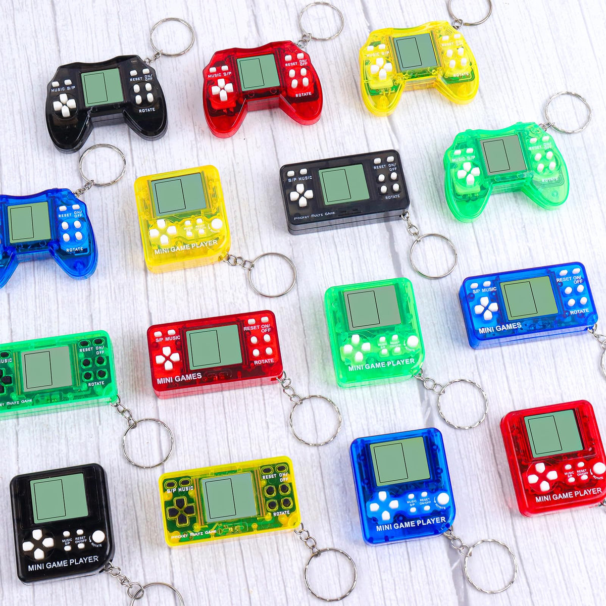 MEZHOBBY video game keychains blend fun and puzzle-solving during playtime